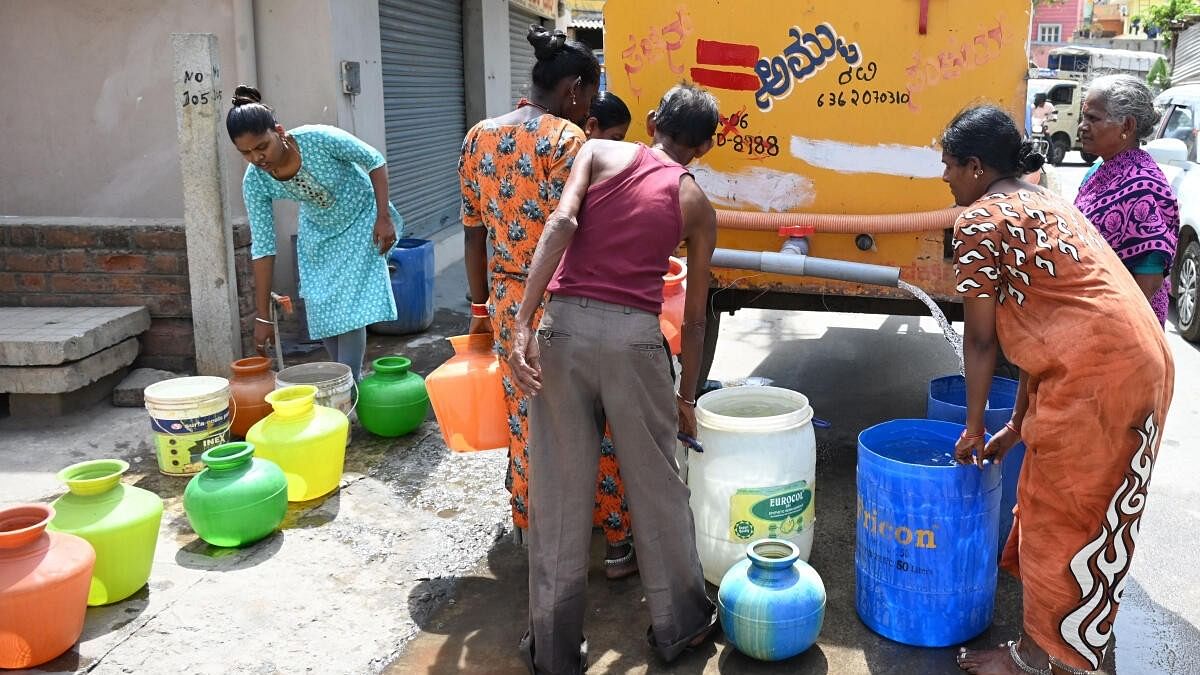 Bengaluru residents struggle as water crisis leaves them high and dry