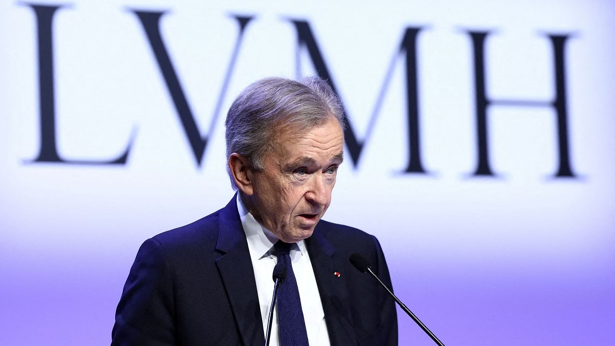 CEO of LVMH Bernard Arnault slipped to third position with $175 billion net worth.