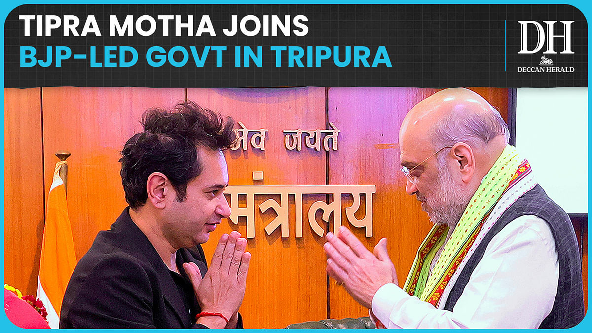 In Tripura, main Opposition Tipra Motha joins BJP-led government