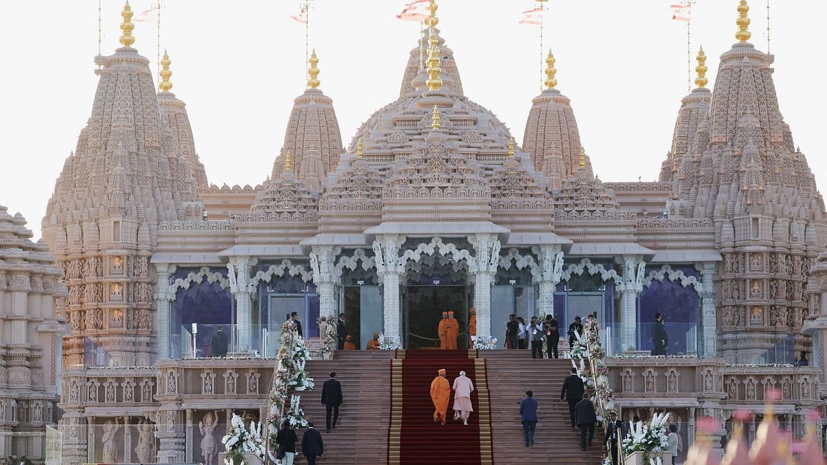 Abu Dhabi's first Hindu stone temple opens for public