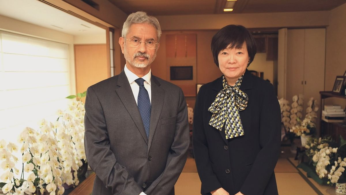 EAM Jaishankar meets Akie Abe, widow of Japan's former PM Shinzo Abe; delivers personal letter from PM Modi