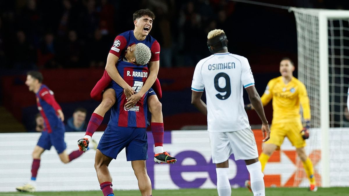 Barcelona into Champions League last eight with 3-1 win over Napoli