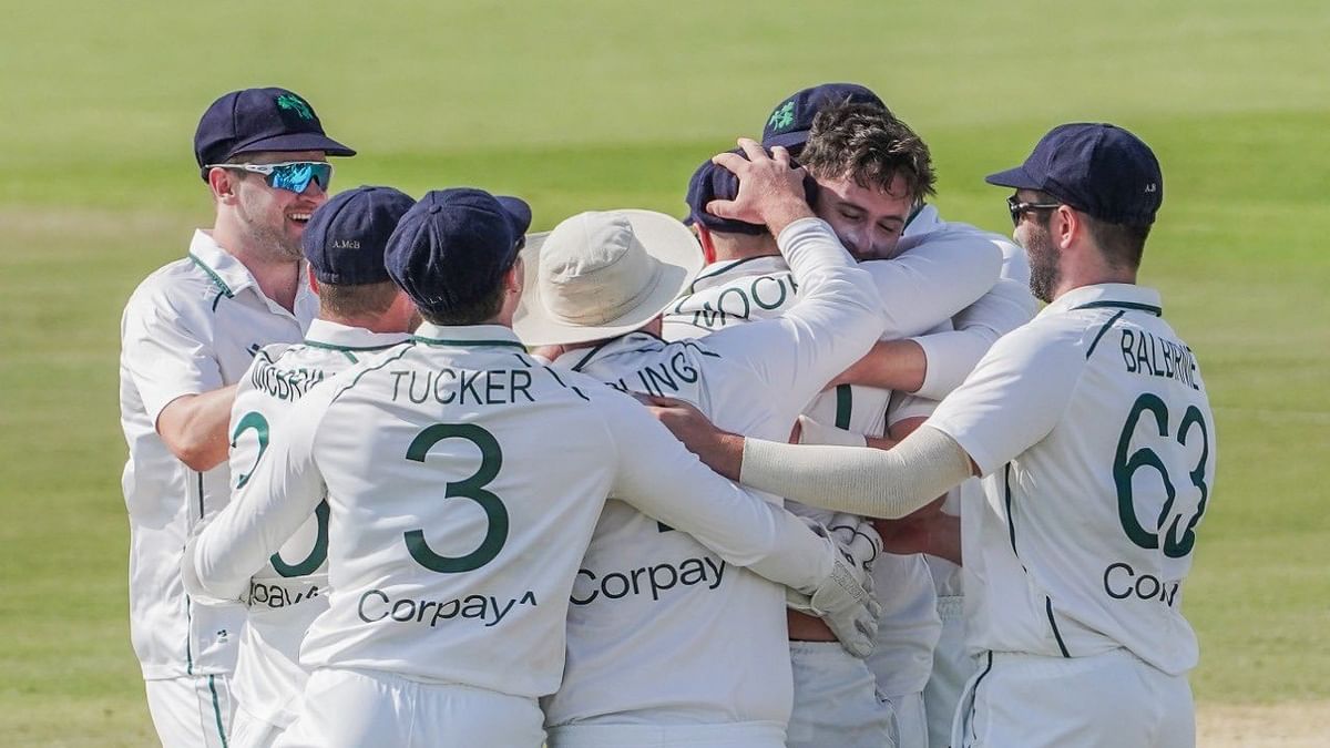 Ireland claim their first ever victory in Test cricket with six-wicket win over Afghanistan