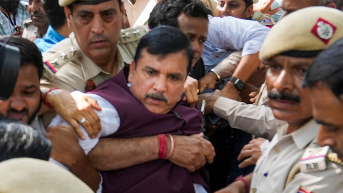 Sanjay Singh: AAP leader and Rajya Sabha MP Sanjay Singh was taken in custody in connection with the excise policy case in October 2023. It is alleged that Singh played a bridge between AAP leaders and restaurant owners and helped the party raise some funds.