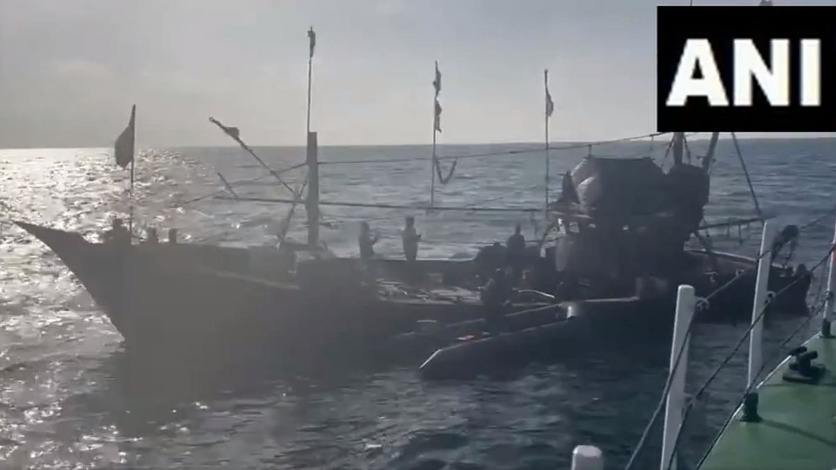 Coast Guard evacuates five fishermen from sinking boat off Porbandar coast