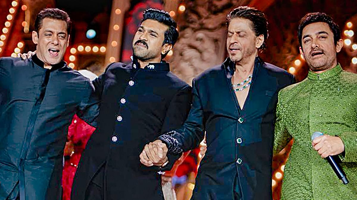 Watch: Shah Rukh Khan's 'racist' remark on Ram Charan at Anant Ambani's pre-wedding sparks controversy