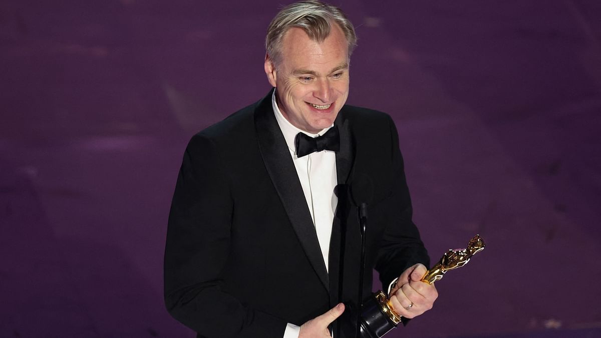 Filmmaker Christopher Nolan won the Oscar for 'Best Director' for Oppenheimer at the 96th Academy Awards.
