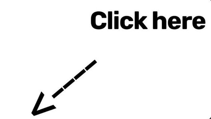 What is 'Click here'? The viral trend sweeping X platform