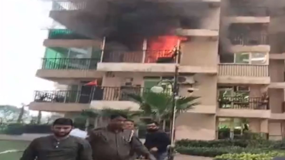 Fire in Noida high-rise; no casualty
