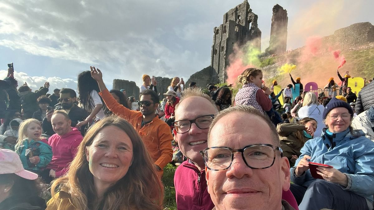 Historic 11th-century English castle hosts first-ever Holi celebrations
