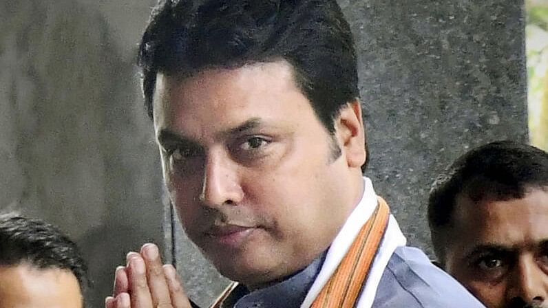 Congress in Haryana is a divided house, won’t match up to BJP: Biplab Deb