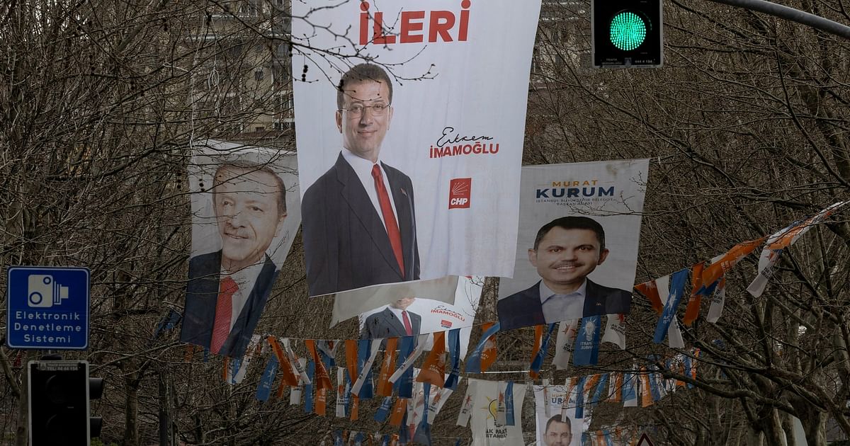 Erdoğan yerel seçimlerde en büyük rakibi İmamoğlu ile karşı karşıya