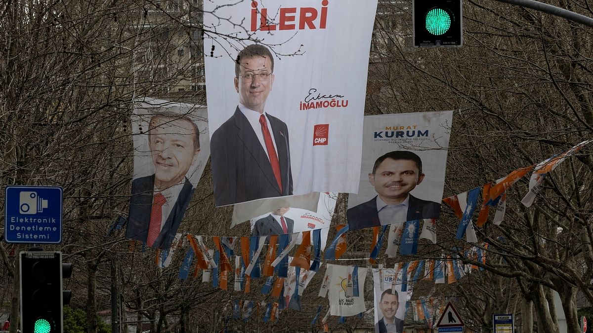 Erdogan battles key rival Imamoglu in Turkey's local elections