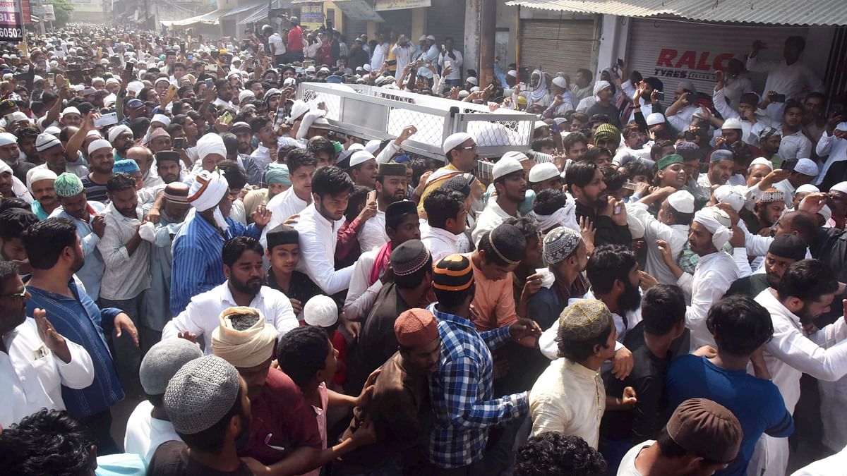 Gangster-turned-politician Mukhtar Ansari was laid to rest in Ghazipur amid a tight security on March 30.
