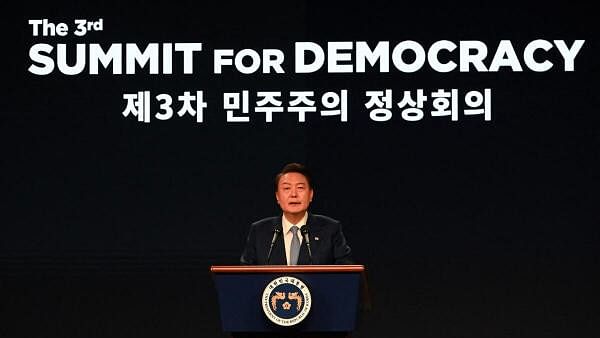 South Korea's Yoon warns of tech threat to democracy at summit