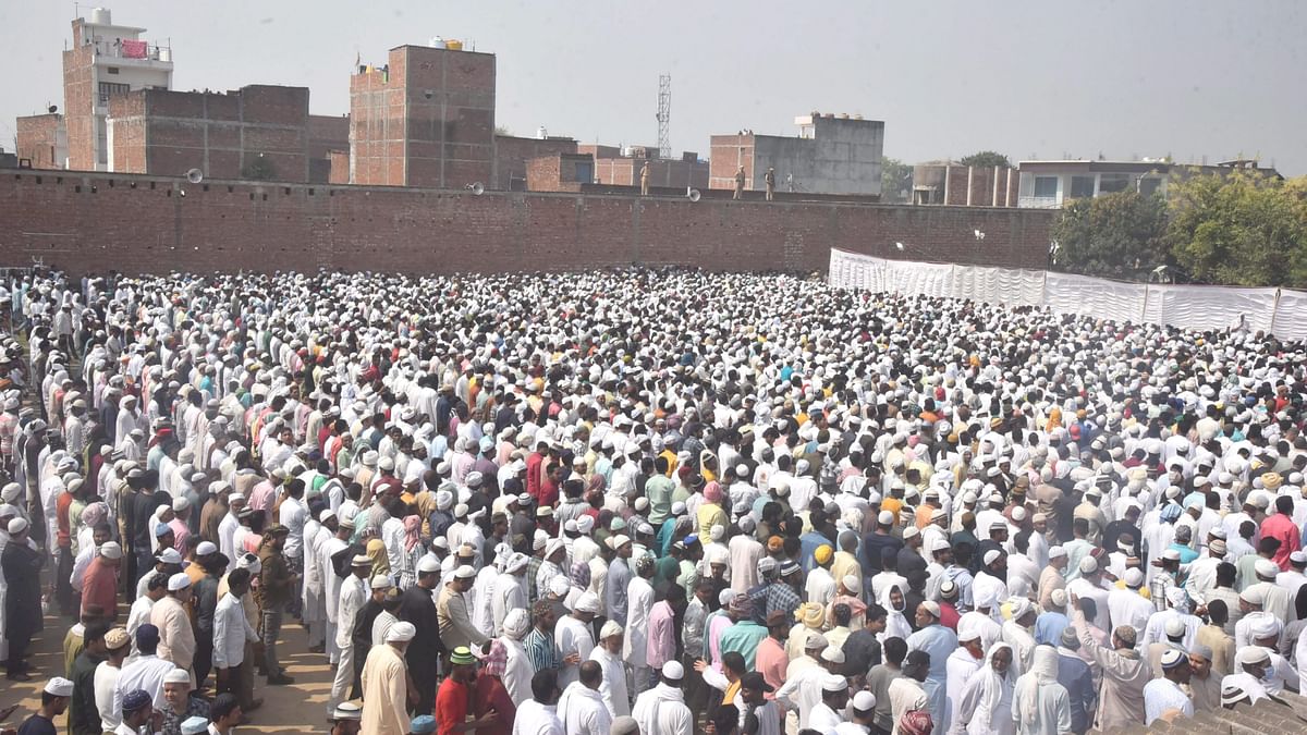 Ansari, a five-time MLA from Mau Sadar, was interred at his family's ancestral burial ground about half a km from their residence, near his parents' graves.