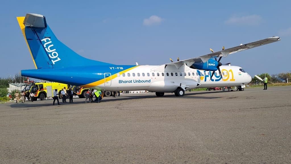 Bengaluru-Goa for Rs 2,000: India's newest airline, FLY91, begins commercial operations