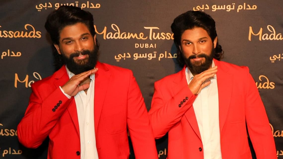 The much-awaited wax statue of Allu Arjun was unveiled to the world in a star-studded event at Madame Tussauds in Dubai.