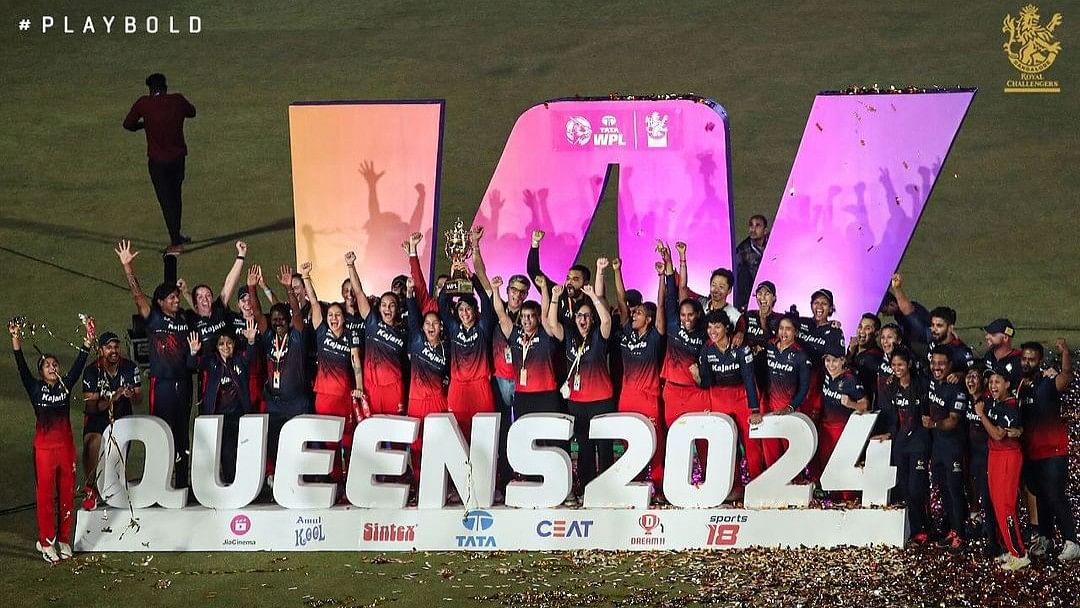 In Pics| RCB women pip DC to win maiden WPL 2024 title