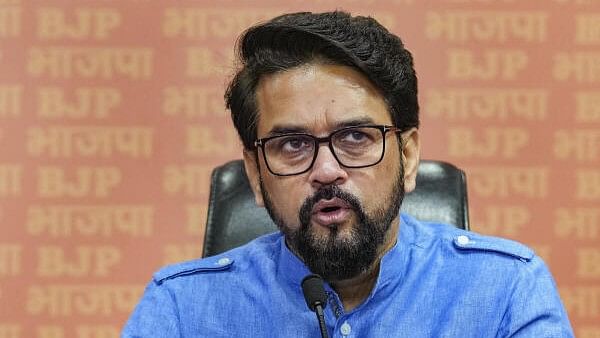 Congress 'wants to give property of your children to Muslims': Anurag Thakur