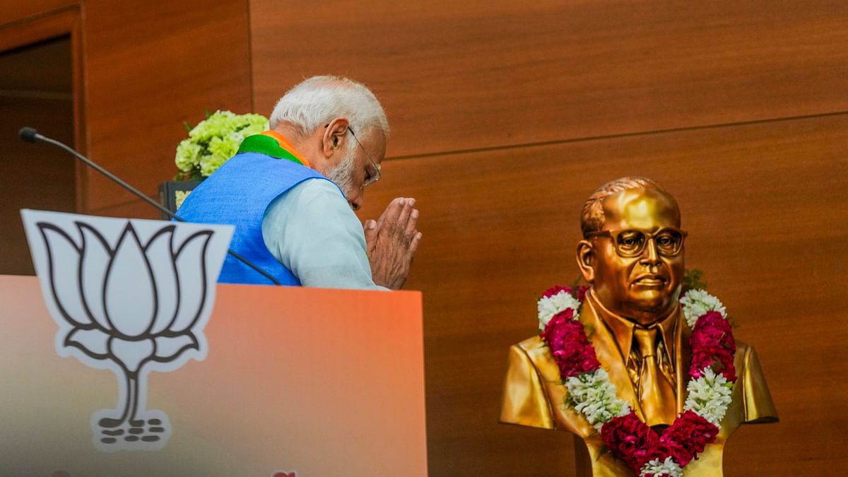 Congress always insulted Dr Babasaheb Ambedkar, we have honoured him: PM Modi
