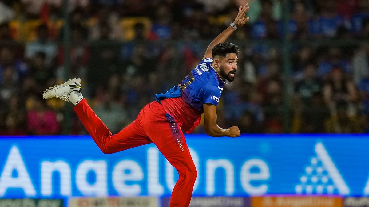 Mohammed Siraj's ability to bowl fast and swing the ball at pace makes him a key bowler in today's match.