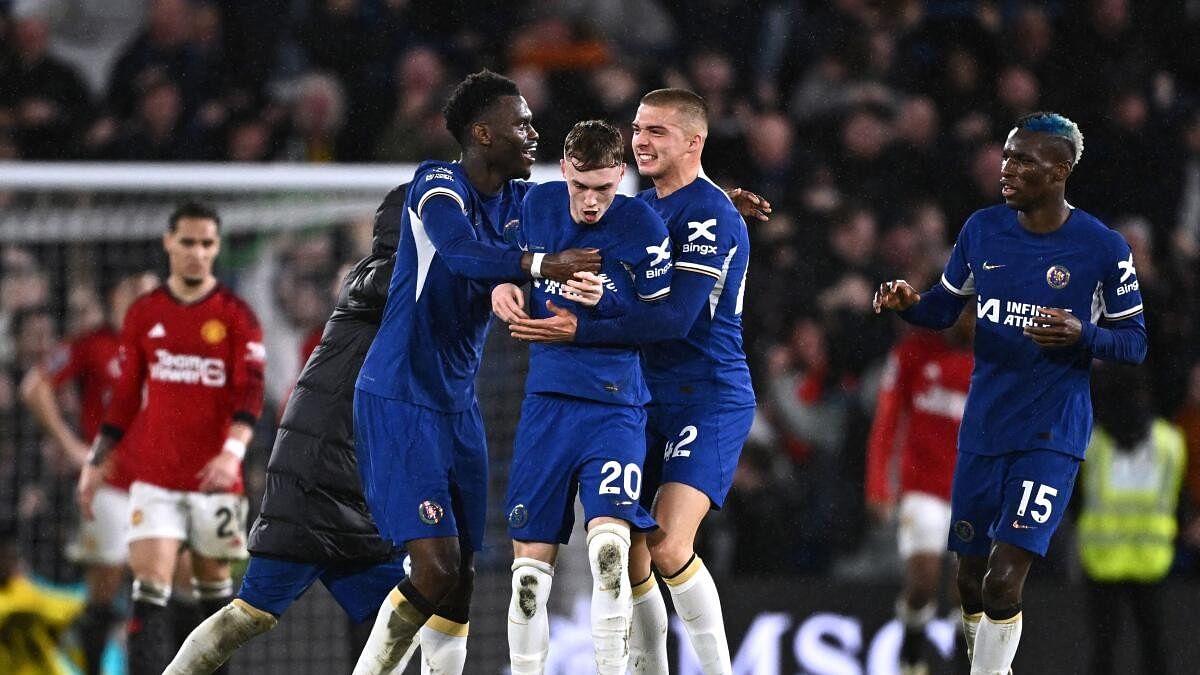 Chelsea hat-trick hero Palmer snatches 4-3 win over Man United in thriller