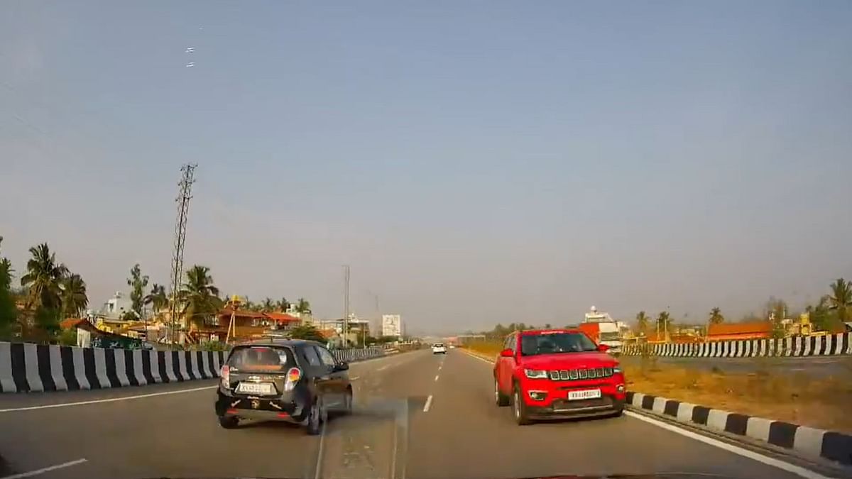 Wrong-side driving persists on Bengaluru-Mysuru highway