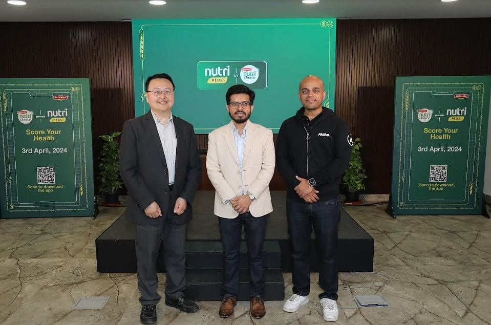 (From L-R)Prof. Richard Siow (Director of Ageing Research st King's College London), Amit Doshi (CMO-Britannia Industry), Gourab Mukherjee (CEO &amp; CO-Founder, Aktivo Labs).