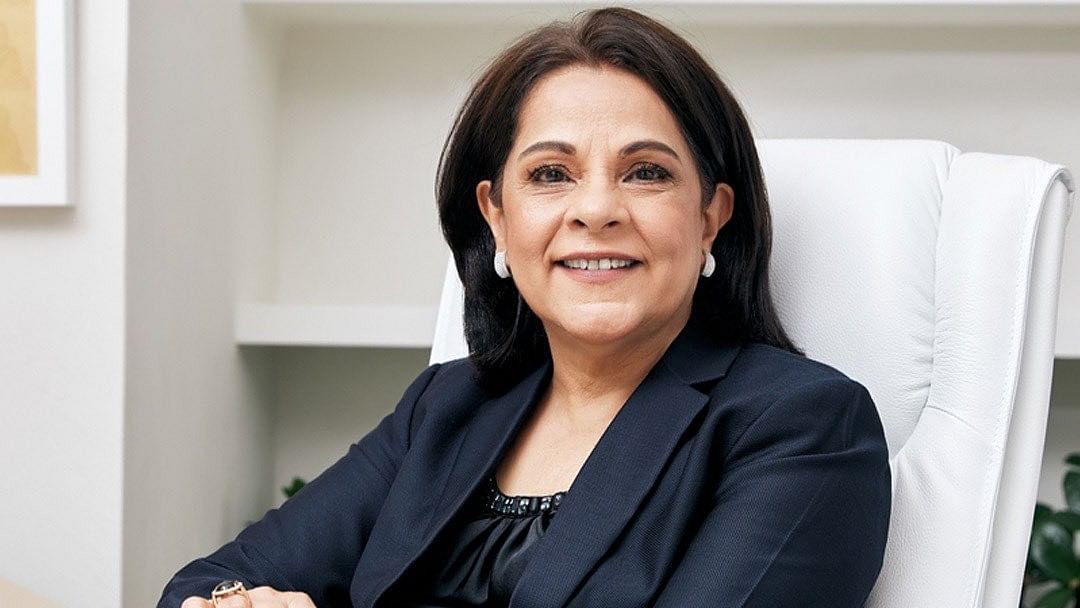  Renuka Jagtiani, Chairwoman of Landmark Group, a Dubai-headquartered retailing giant, made it to the list. She has a net worth of $4.8 billion.