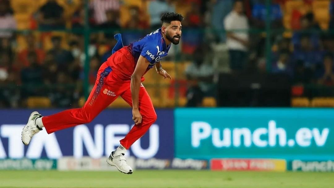 With his searing pace and deadly yorkers, Mohammed Siraj is a formidable force in the RCB bowling lineup.