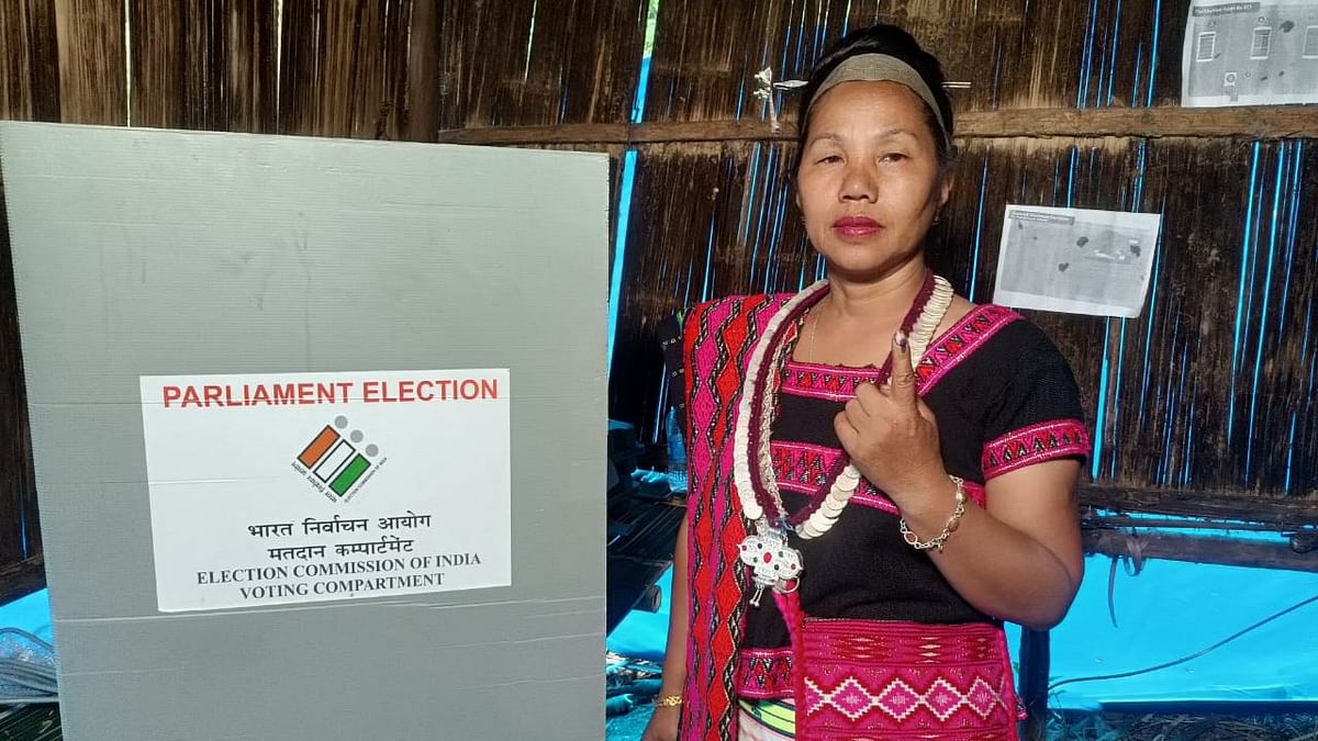 Lok Sabha Elections 2024: Fourty hours trek allows only voter in remote Arunachal Pradesh village to cast her vote