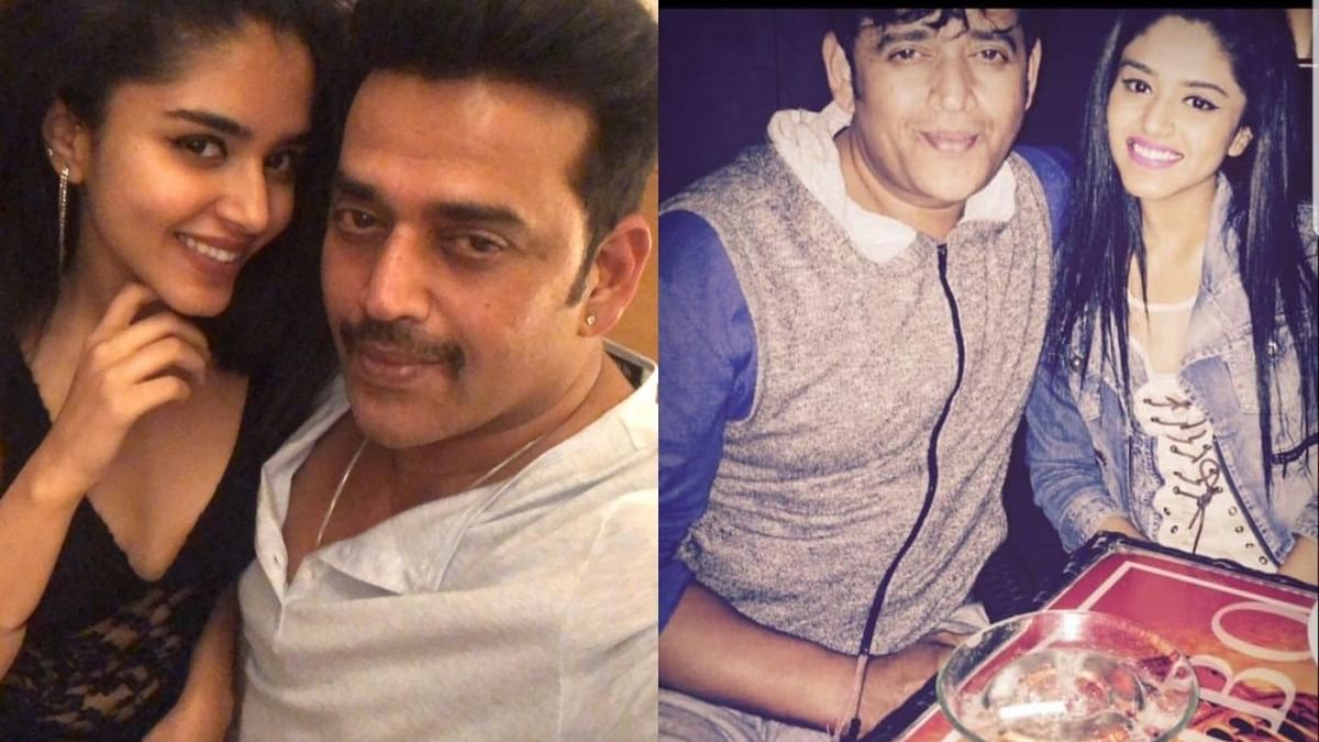 It seems, Ravi Kishan also joined Shinova Soni at some parties. Here are some pictures from the party.