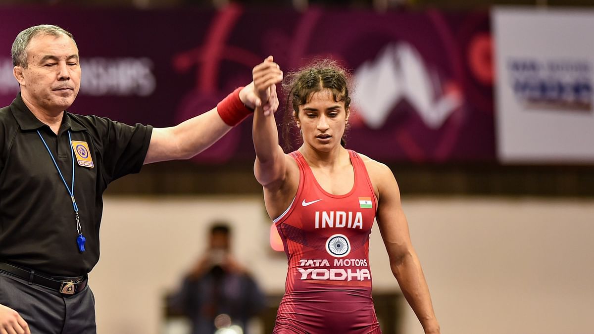 Vinesh Phogat secures women's 50kg Paris Olympics quota for India