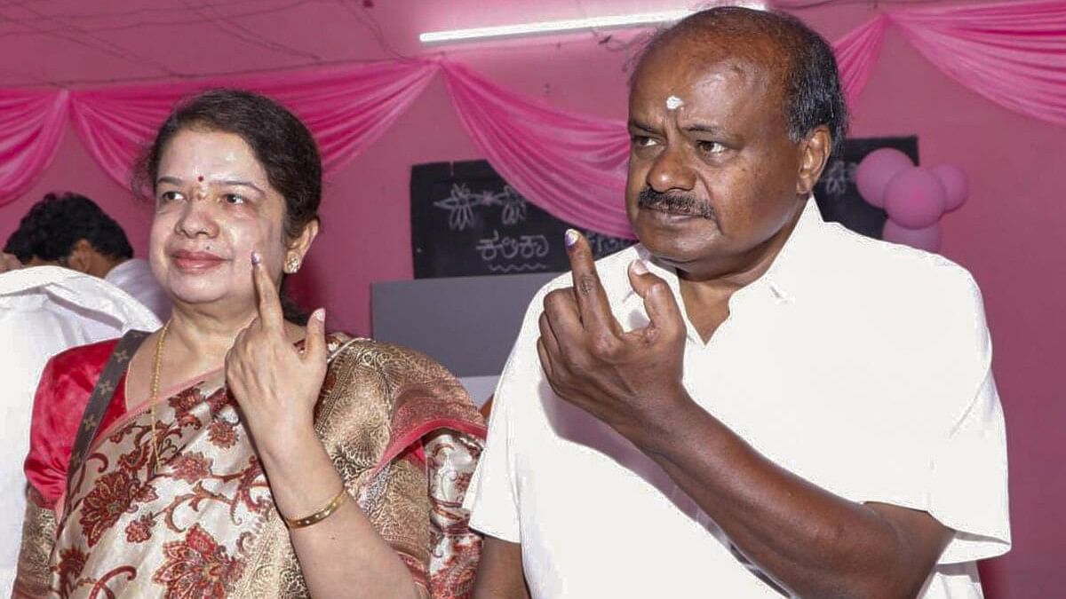 Lok Sabha Elections 2024: Kumaraswamy claims cash, gift vouchers distributed to influence voters in Bangalore Rural segment