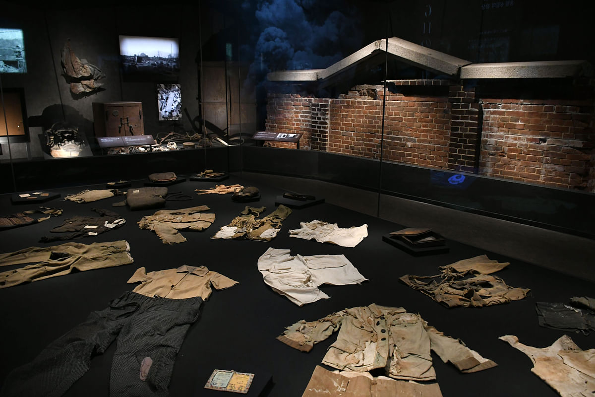  The Museum houses clothes and other belongings of the victims. 