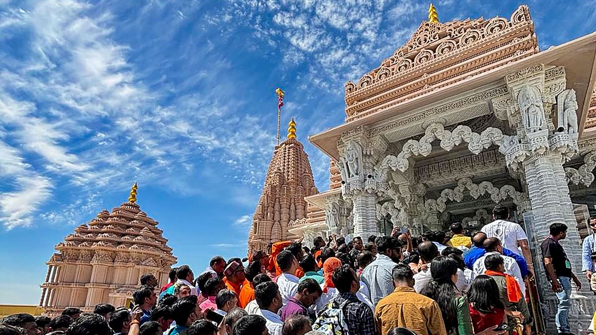 Over 3.5 lakh devotees visit first stone Hindu temple in Abu Dhabi within first month