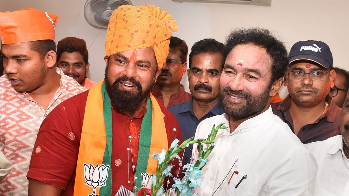 AIMIM has left BRS & started supporting Congress: Telangana BJP chief Kishan Reddy 
