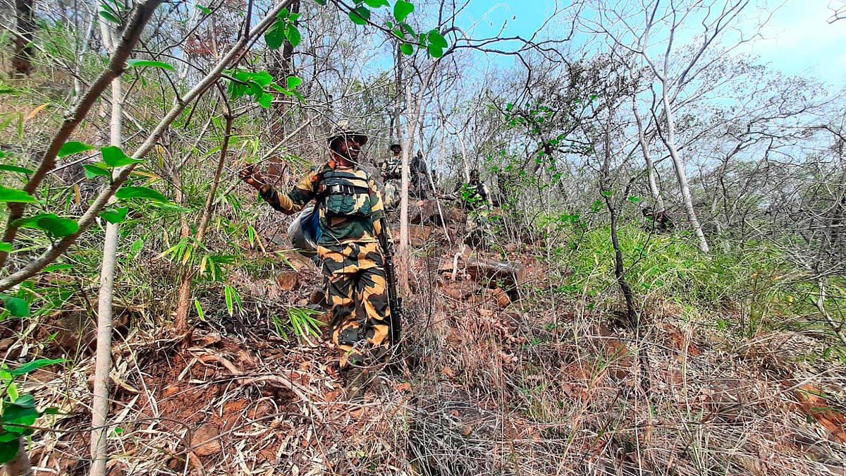 Naxalite killed in encounter with security personnel in Chhattisgarh's Bijapur
