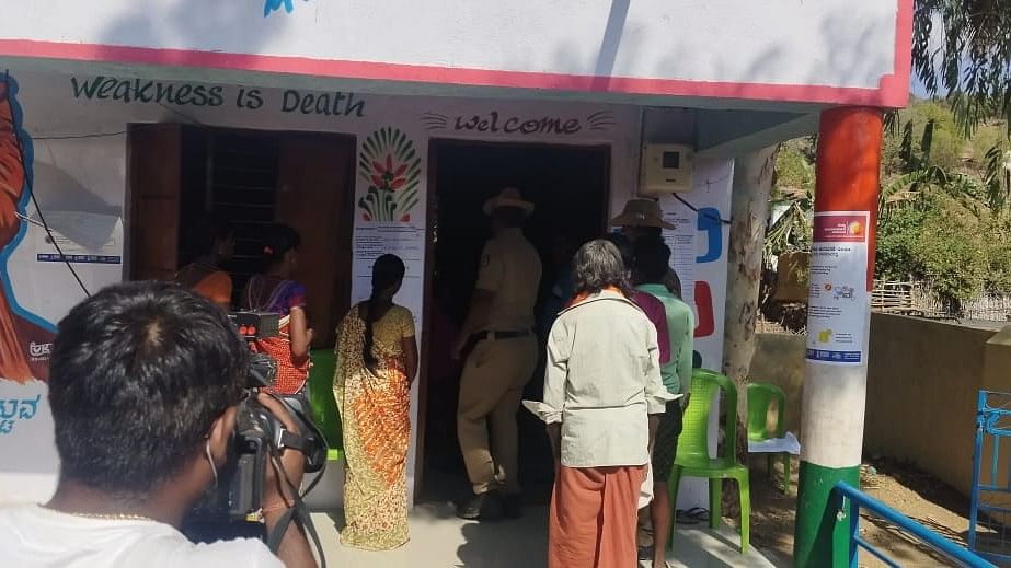 Lok Sabha Elections 2024: Repolling under way at one polling booth in Chamarajanagar LS segment in Karnataka