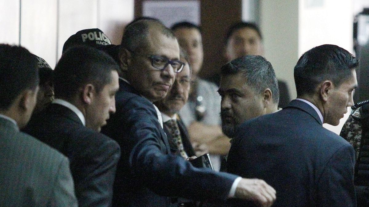 Ecuador former Vice President Jorge Glas arrested, says government