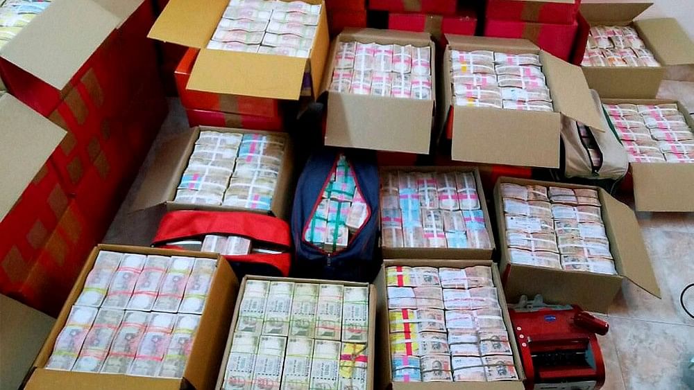 Rs 7 crore seized from overturned vehicle in Andhra Pradesh 