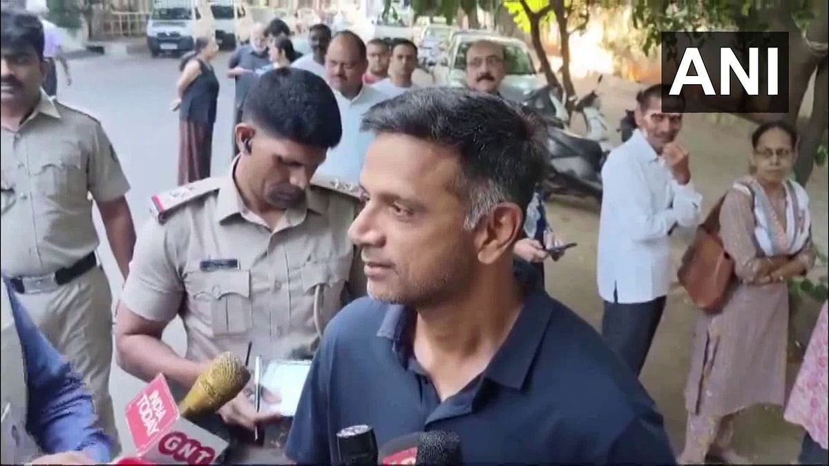 Lok Sabha Elections 2024 (Bengaluru updates) | Rahul Dravid says 'Everyone must come out and vote'
