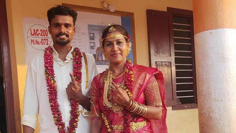 Lok Sabha Elections 2024 | Brides, NRIs exercise their franchise in Dakshina Kannada