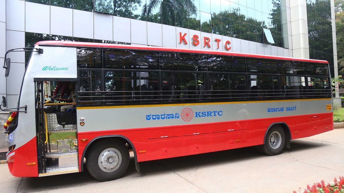 KSRTC bus catches fire in Chikkamagaluru, none hurt