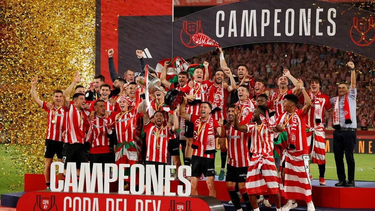 Copa Del Rey final: Athletic Bilbao beat Mallorca on penalties to end 40-year trophy drought