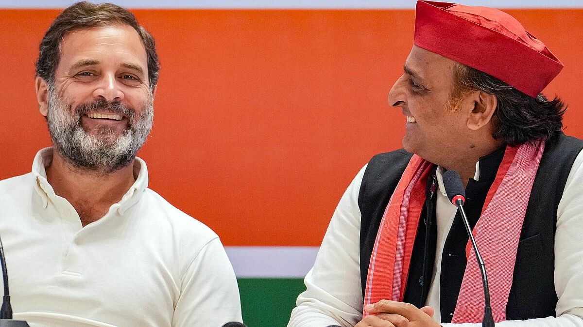 Lok Sabha polls 2024 | BJP will be reduced to 150 seats: Rahul, Akhilesh pound on opposition in UP