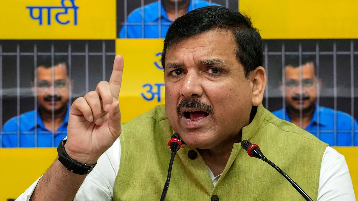 Conspiracy against Kejriwal, anything can happen to him in jail: AAP's Sanjay Singh