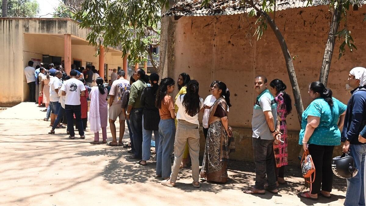 Lok Sabha Elections 2024 (Bengaluru updates) | EC rules out 'ballot button error' in Shantinagar booth