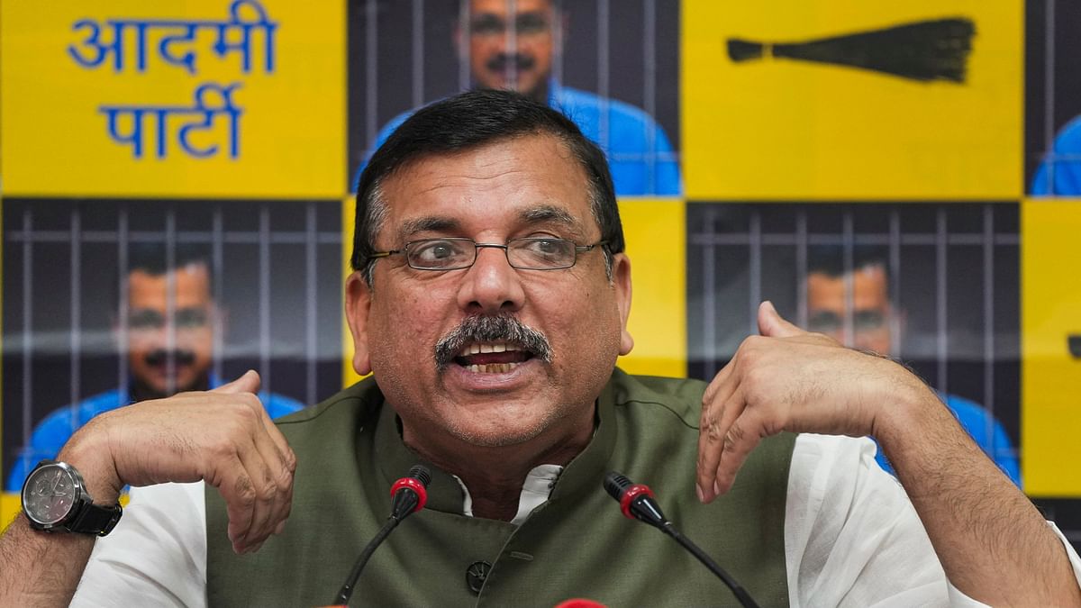 Inquiry launched into Kejriwal sending messages to AAP MLAs from jail: Sanjay Singh